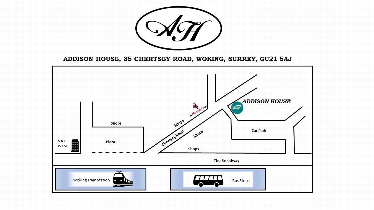 Hotel Addison House Woking Exteriér fotografie